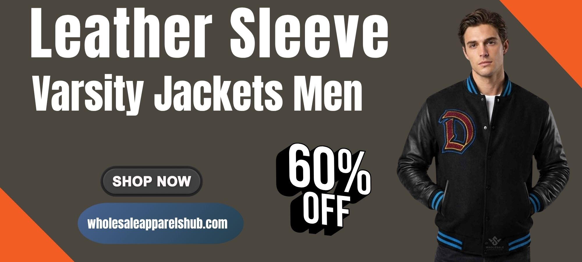 leather sleeve varsity jackets for men