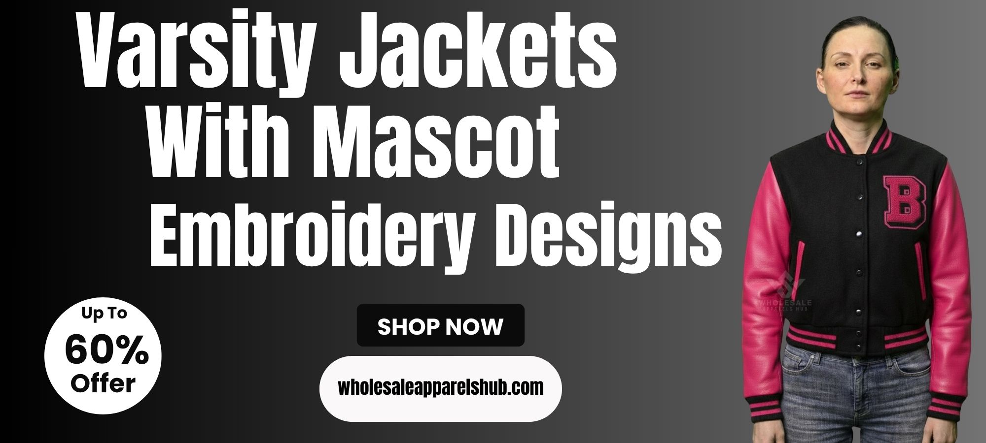 Varsity Jackets With Mascot Embroidery Designs