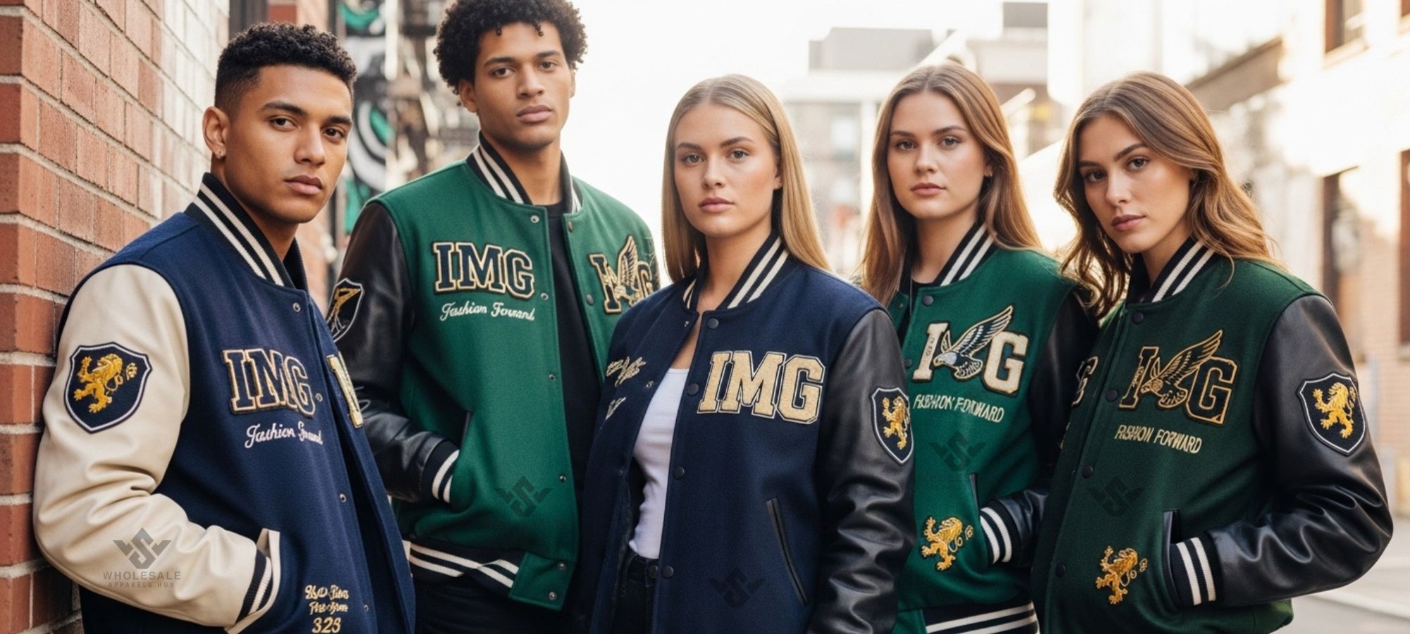 wool and leather varsity jackets custom made