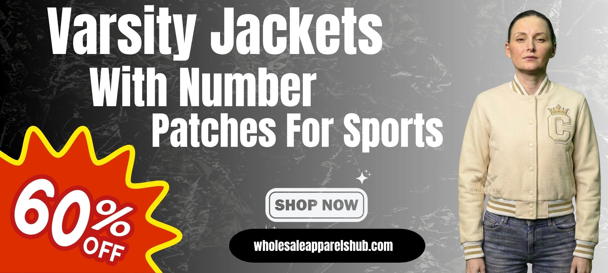 Varsity Jackets With Number Patches For Sports