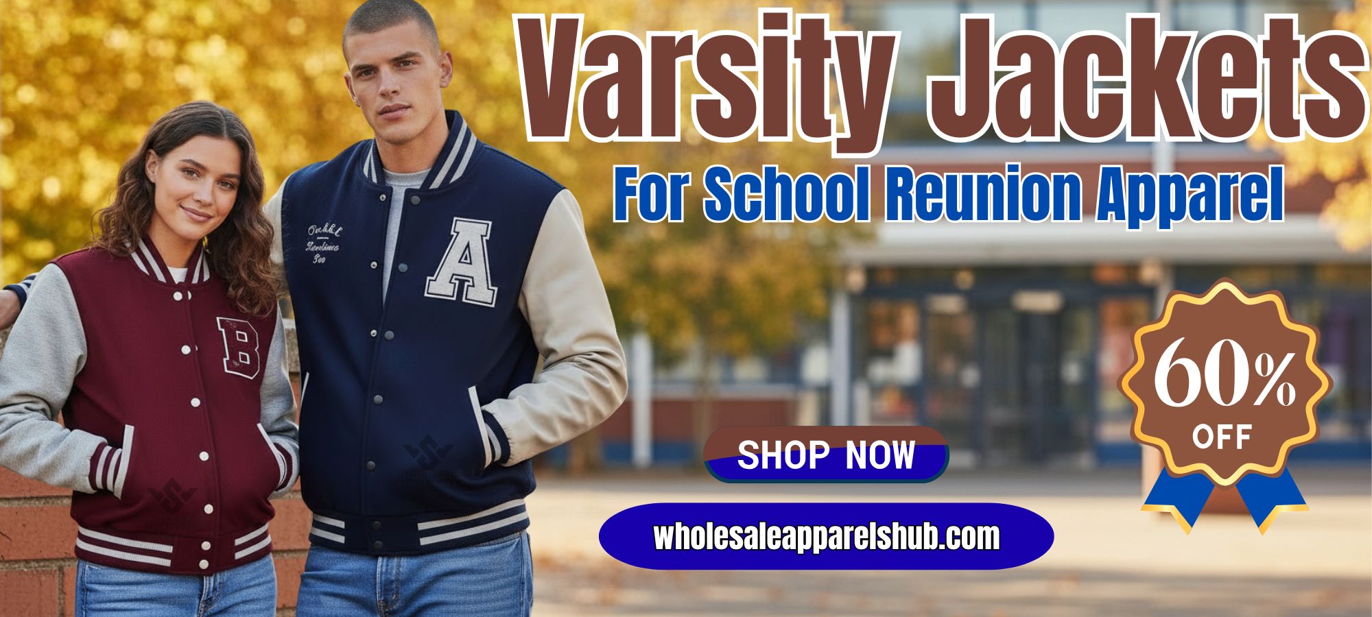 varsity jackets for school reunion apparel