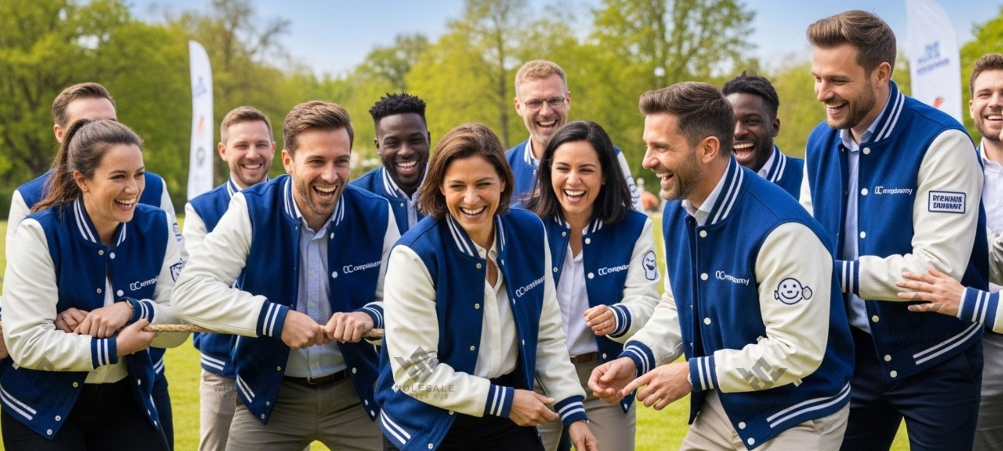 varsity jackets for corporate team events