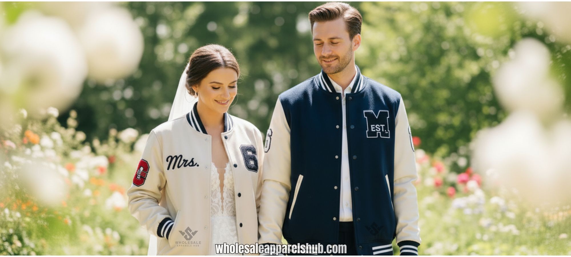 varsity jackets for wedding photoshoots fashion