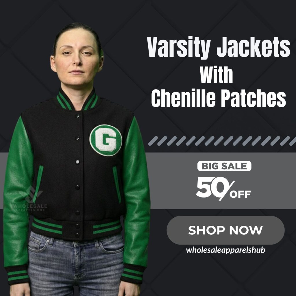 Varsity Jackets With Chenille Patches