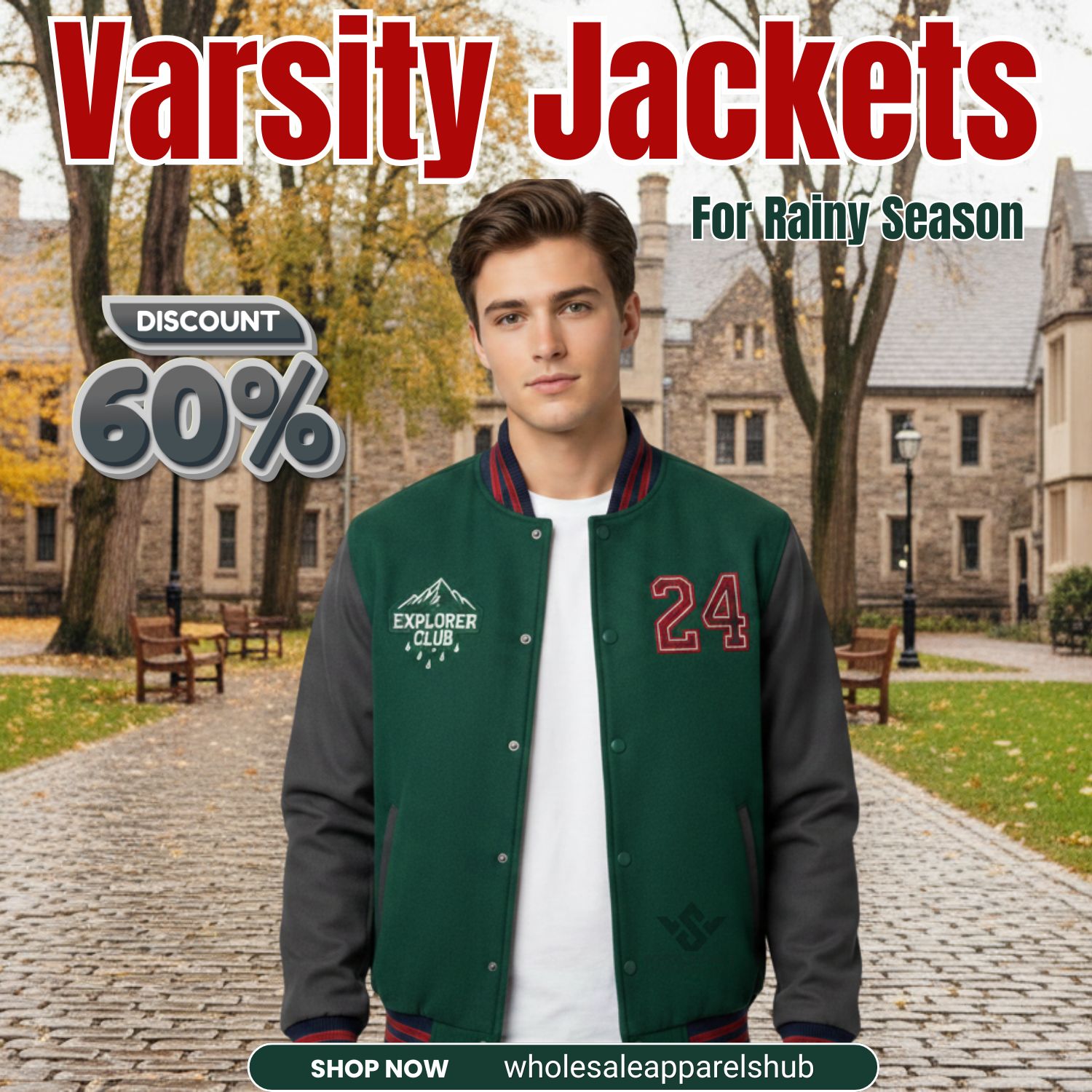 Varsity Jackets For Rainy Season