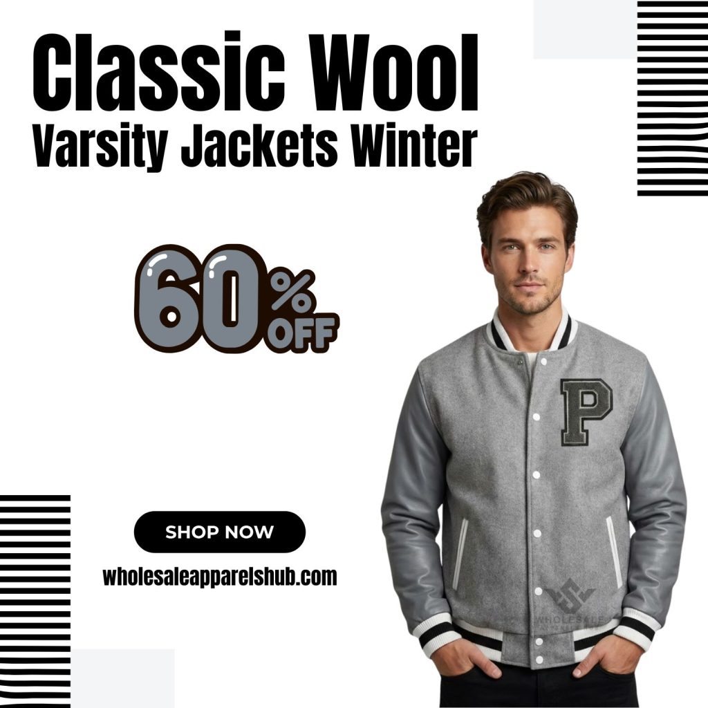 classic wool varsity jackets for winter