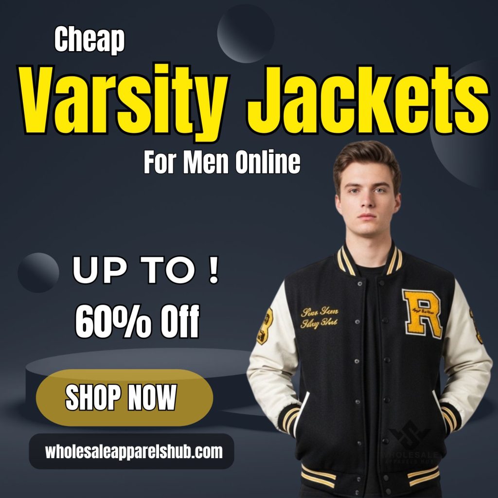 cheap varsity jackets for men online