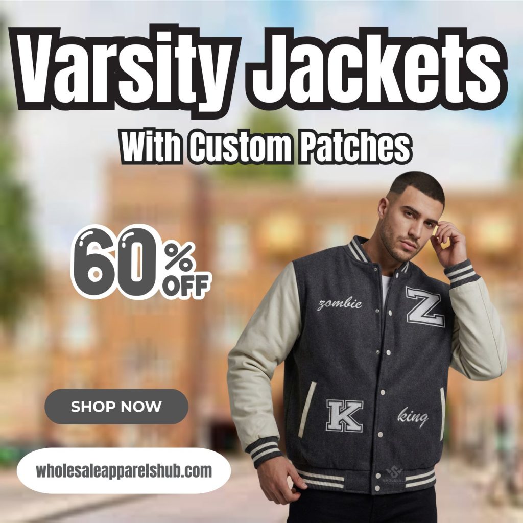 varsity jackets with custom patches