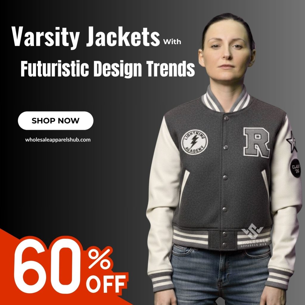 Varsity Jackets With Futuristic Design Trends