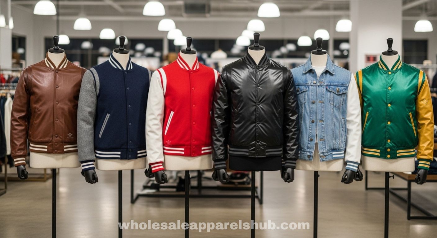 varsity jackets with unique sleeve designs