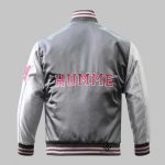 Black Varsity Jacket Satin