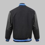 Leather Wool Varsity Jacket