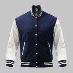 Custom Leather Wool Varsity Jacket