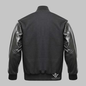 Wholesale Leather Wool Varsity Jacket