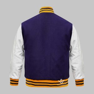 Custom Color Varsity Jacket Leather Wool