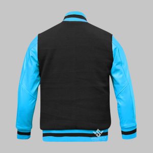 Genuine Leather Wool Varsity Jacket