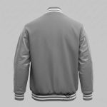 Streetwear Varsity Jacket Leather Wool