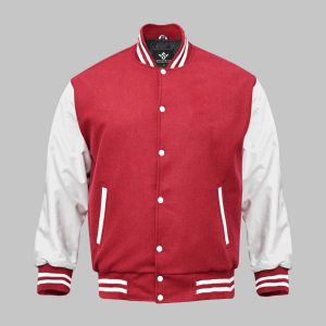 Leather Wool Unisex Varsity Jacket
