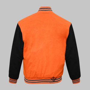 Cotton Fleece Varsity Jacket
