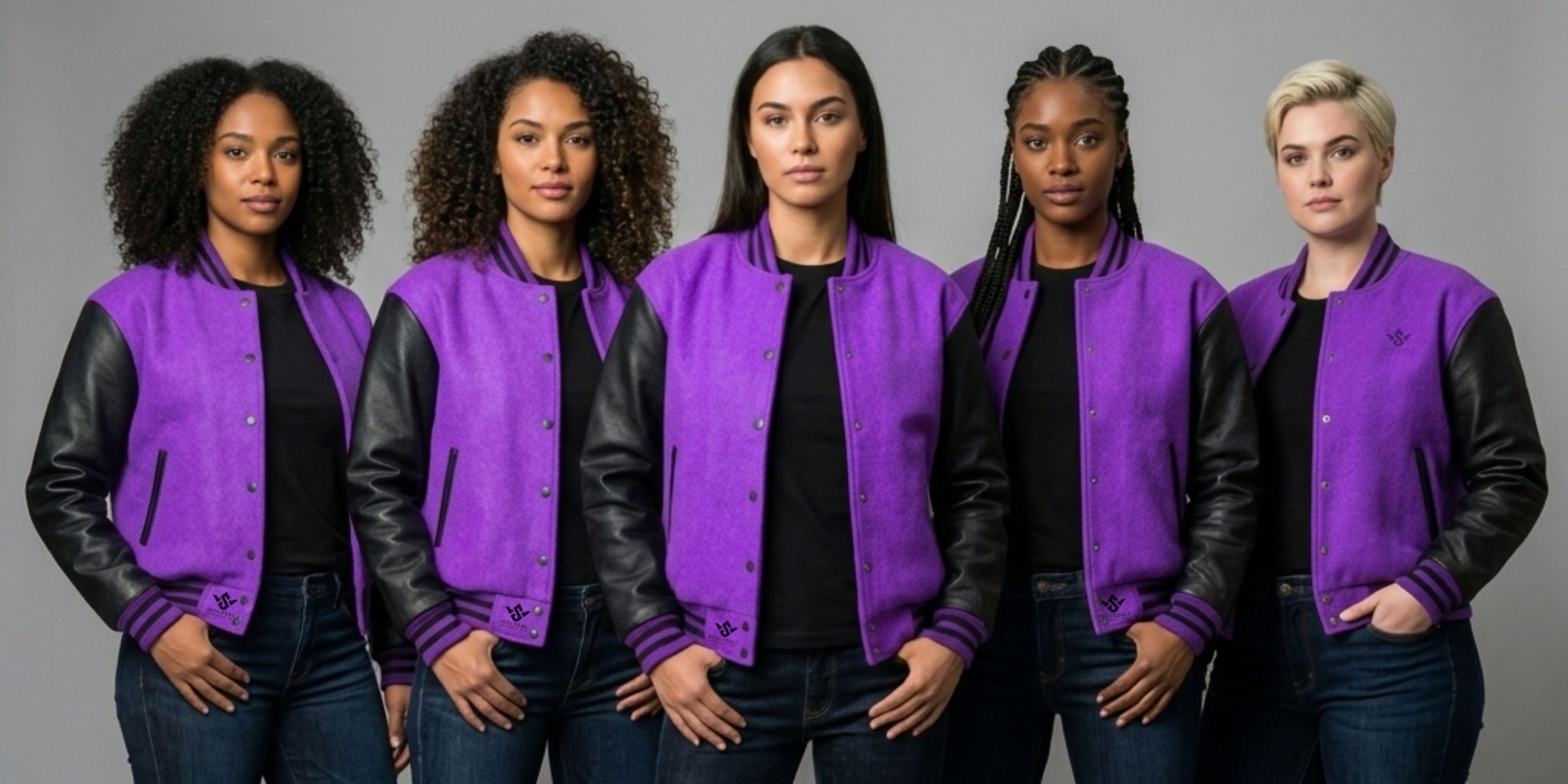 Purple Varsity Jackets Women