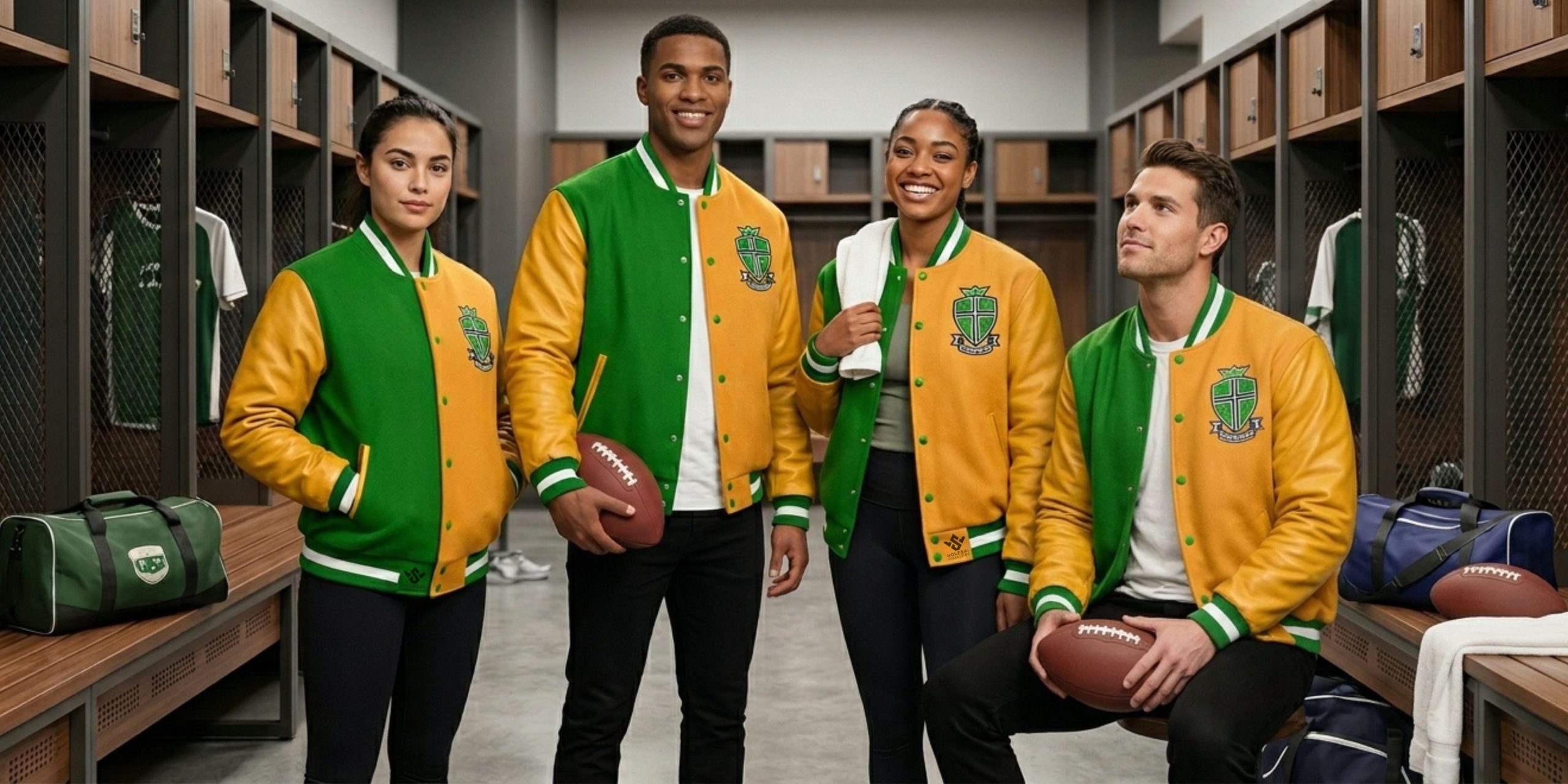 Wool Leather Baseball Jackets