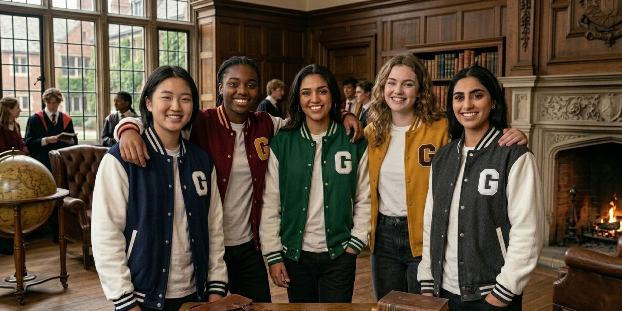 Custom Varsity Jacket For Girls