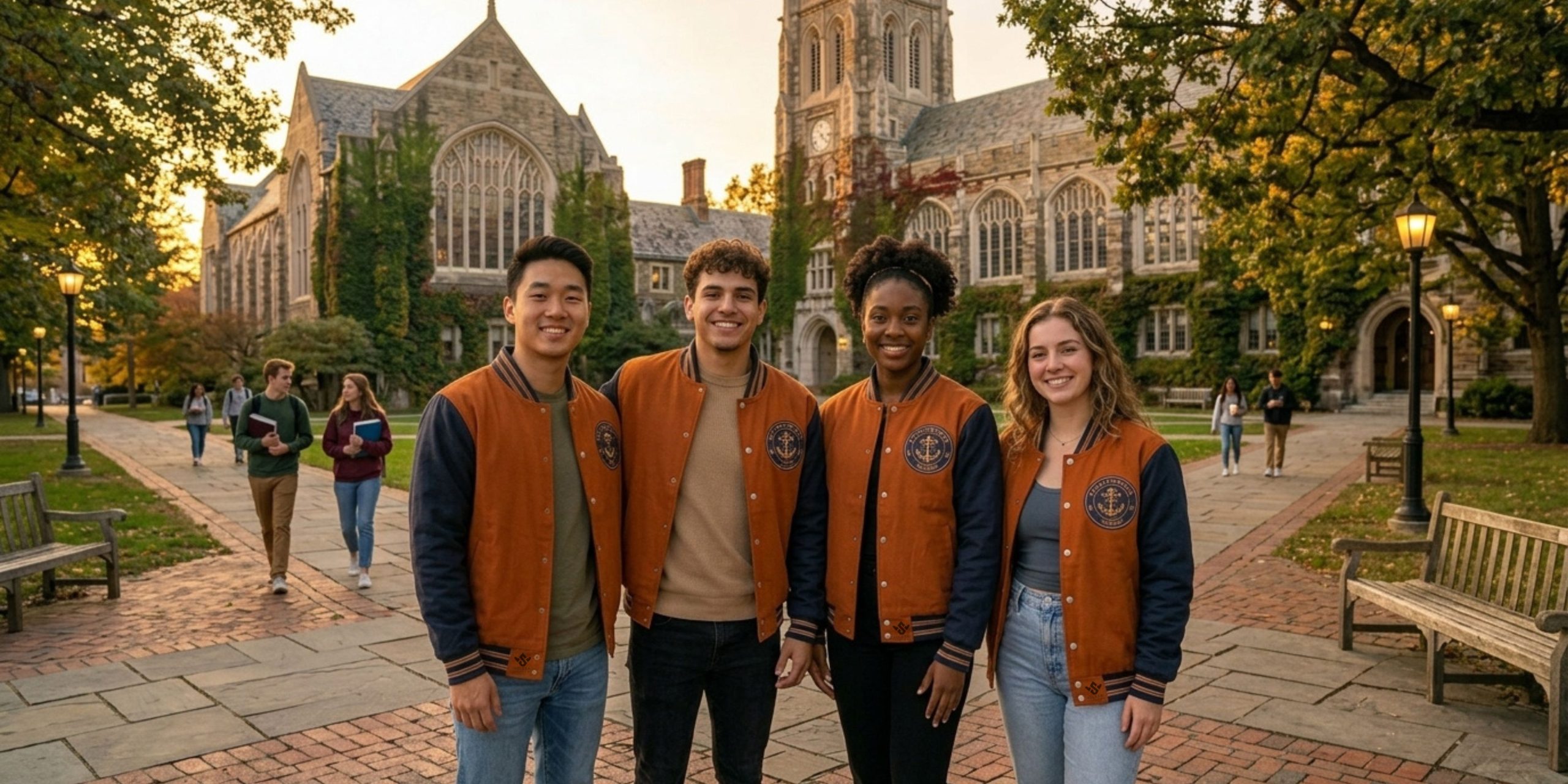 Letterman Jacket For University Team