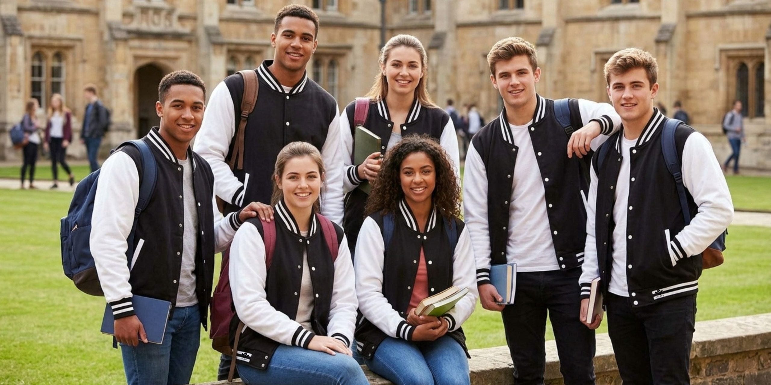 custom color varsity jackets for schools