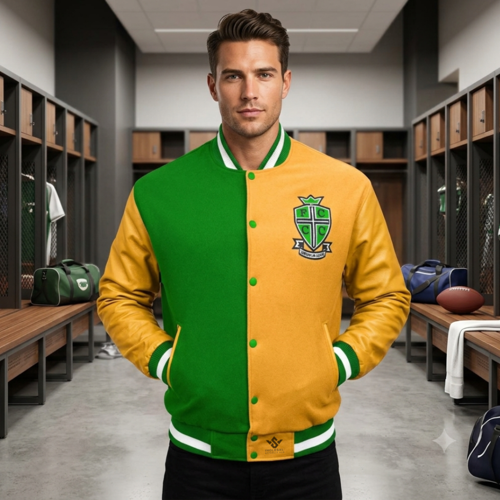 Wool Leather Baseball Jackets