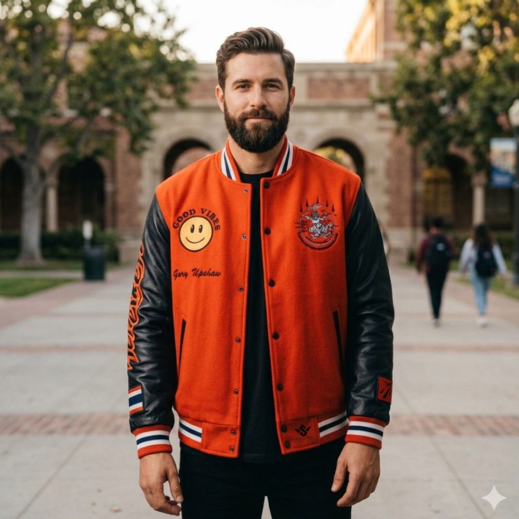 Bulk Wool Leather Varsity Jackets
