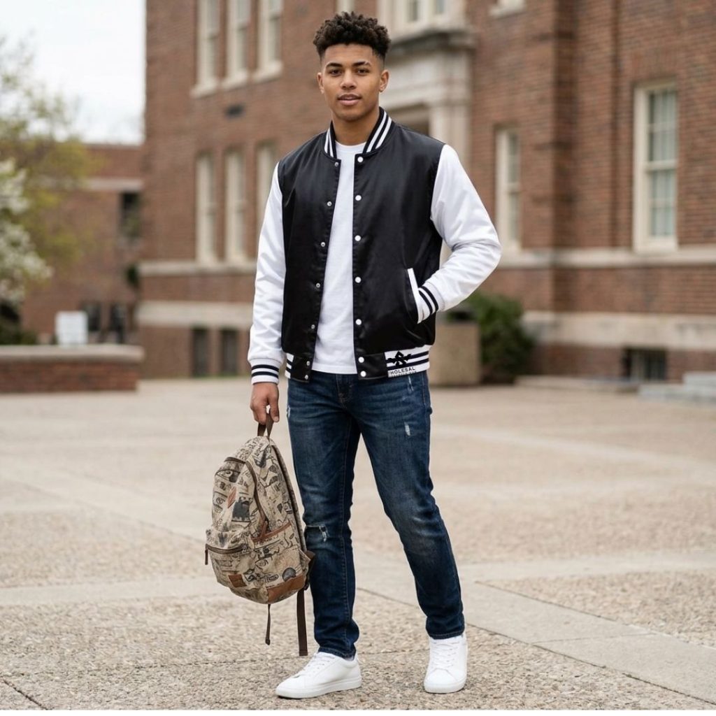 custom color varsity jackets for schools