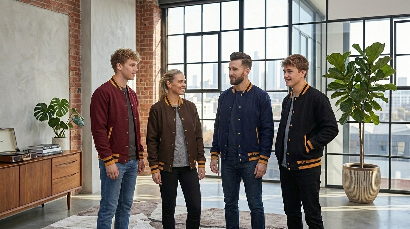 Custom Full Wool Varsity Jackets
