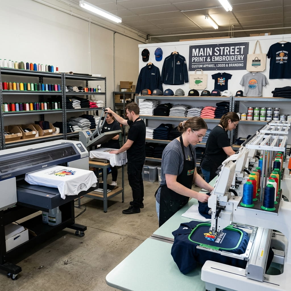 wholesale apparels hub Printing Embroidery Businesses