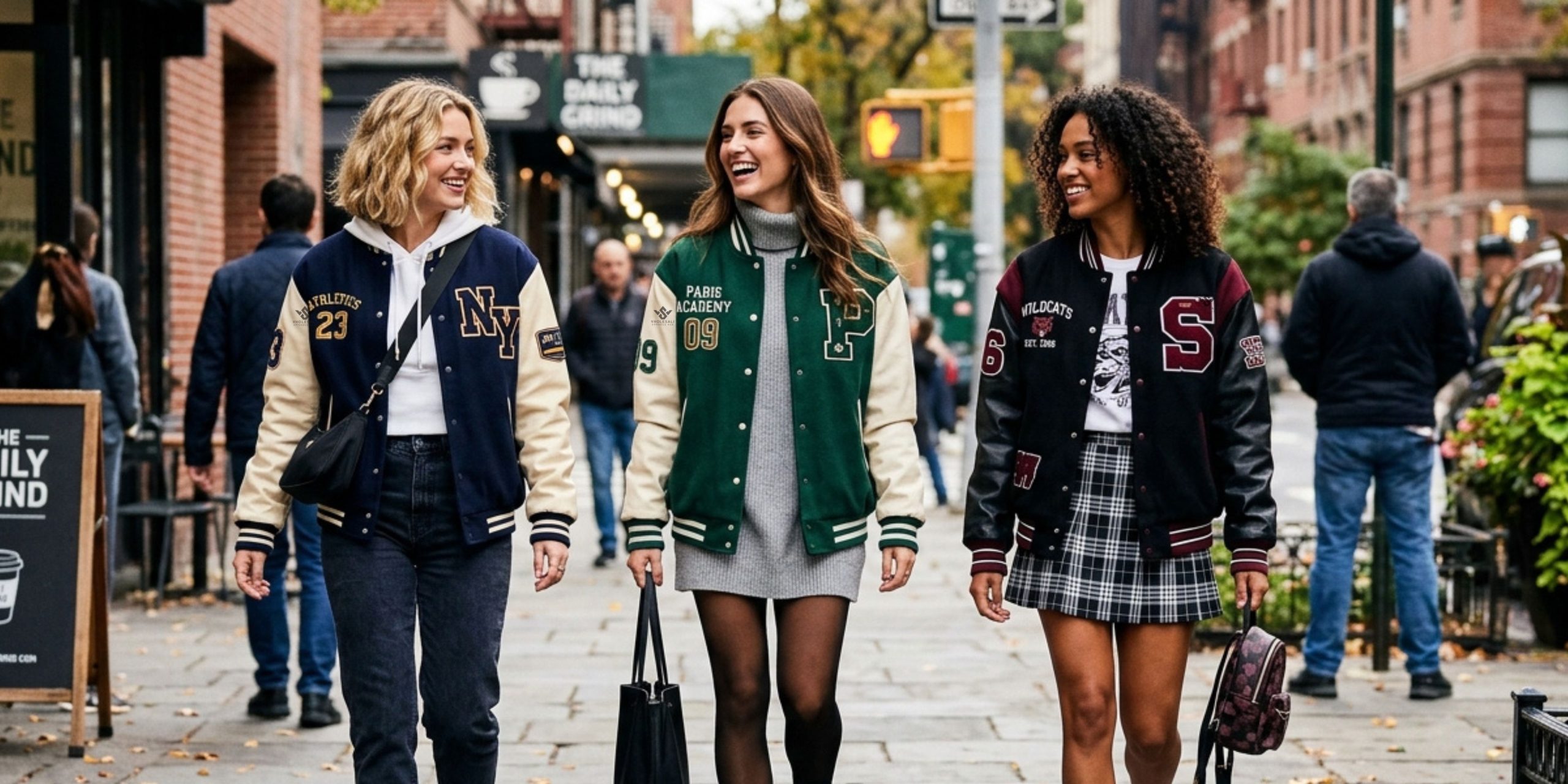 Stylish Varsity Jackets For Women Outfits