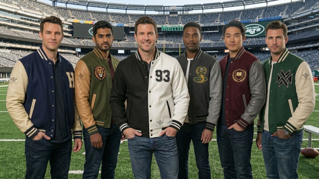 Cotton Fleece Custom Varsity Jackets For Men
