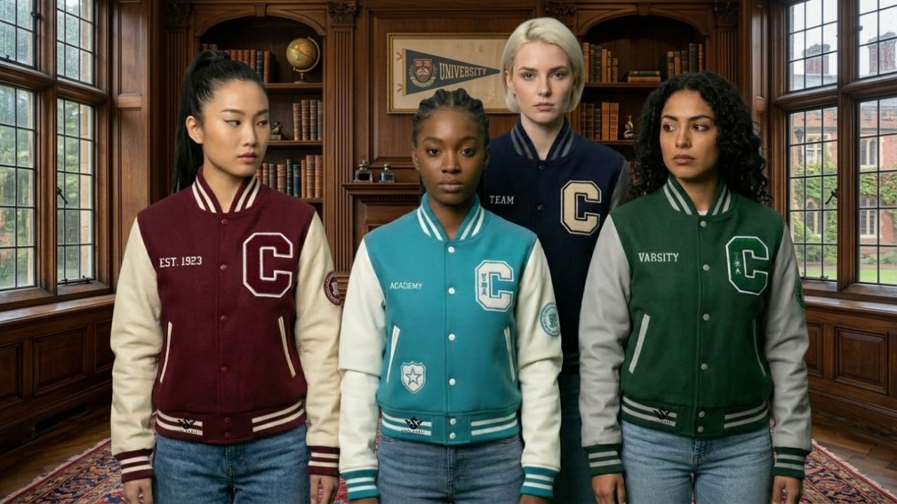 Wholesale Cropped Letterman Varsity Jackets