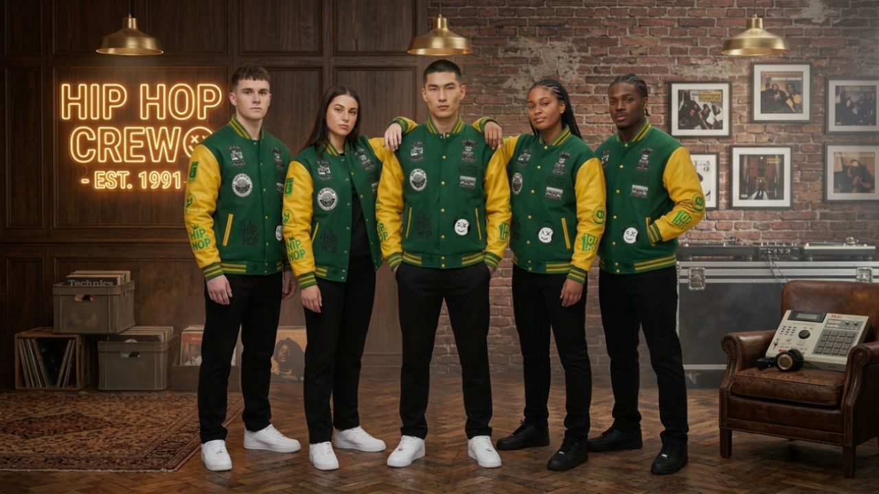 Dance Team Varsity Jackets Customized