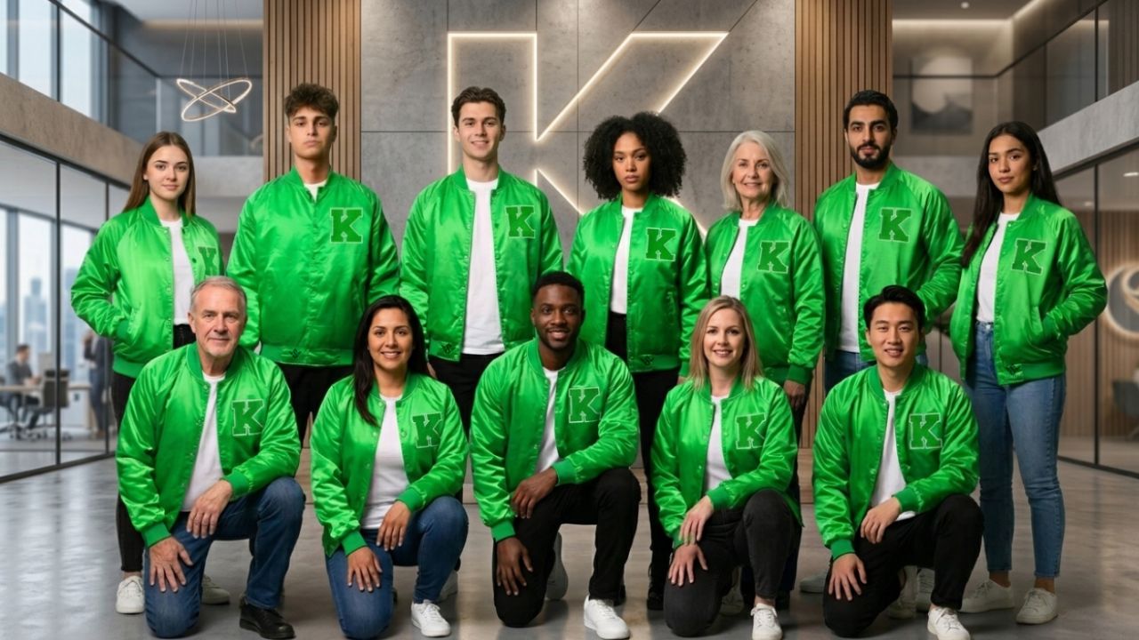 Letterman Satin Varsity Jackets For Team