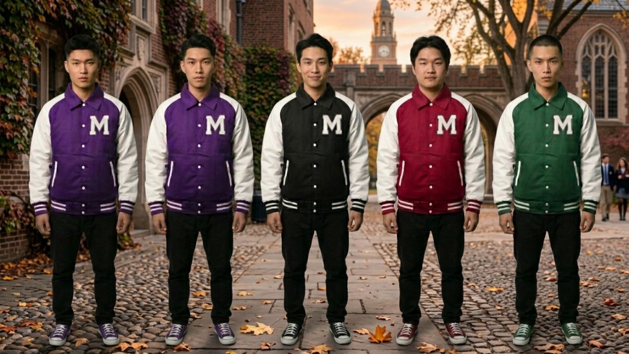Raglan Letterman Varsity Jackets