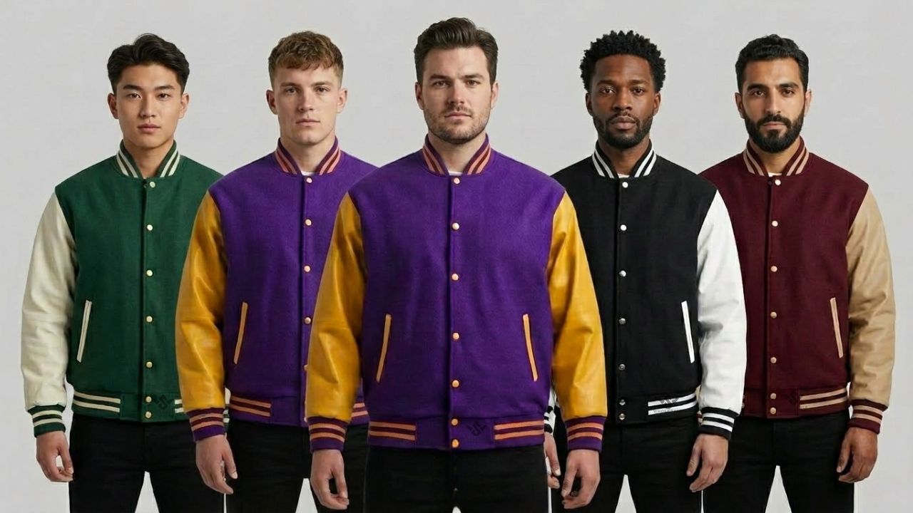 Wool Varsity Jackets Classic For Winter