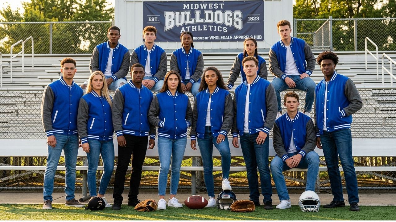 Varsity Jackets For College Sports Teams Bulk