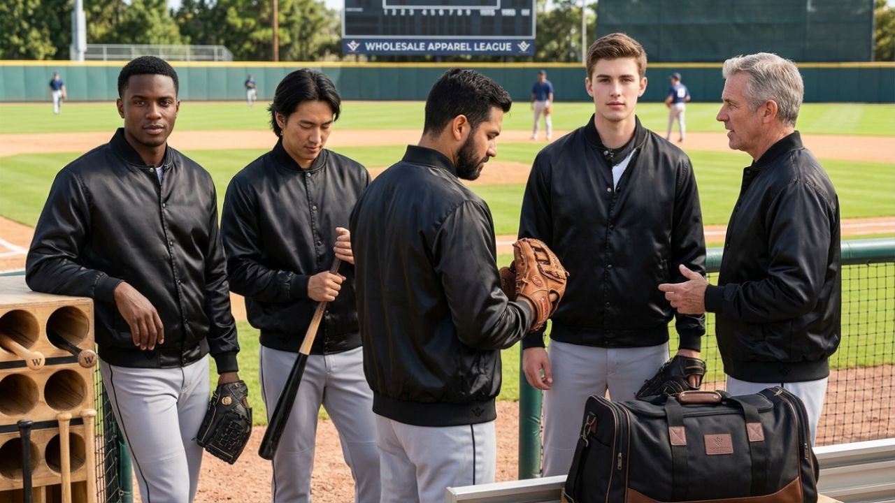 Satin Baseball Jackets With Customization
