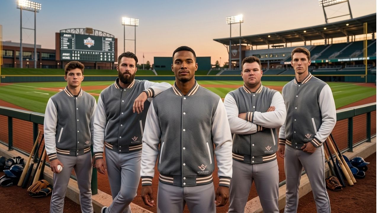 Custom Color Baseball Jackets