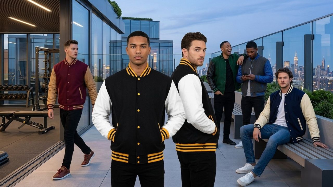 Varsity Jackets For Business Casual Outfits