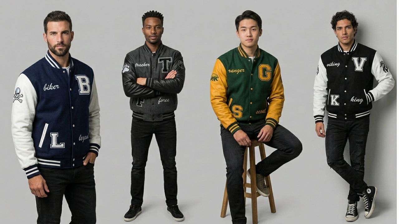 Varsity Jackets With Embroidered Names