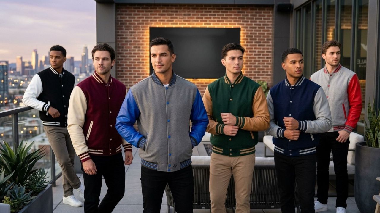 Varsity Jackets Wool And Leather Custom