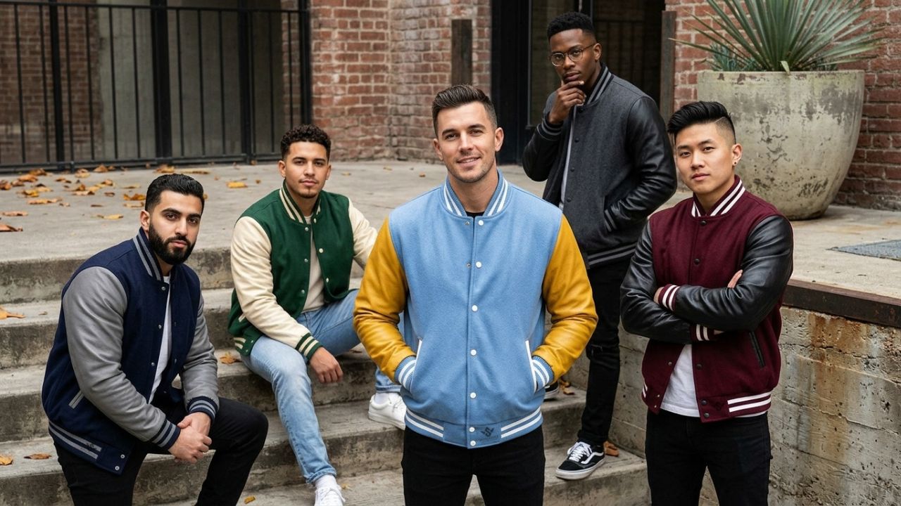 Varsity Jackets With Leather Sleeves