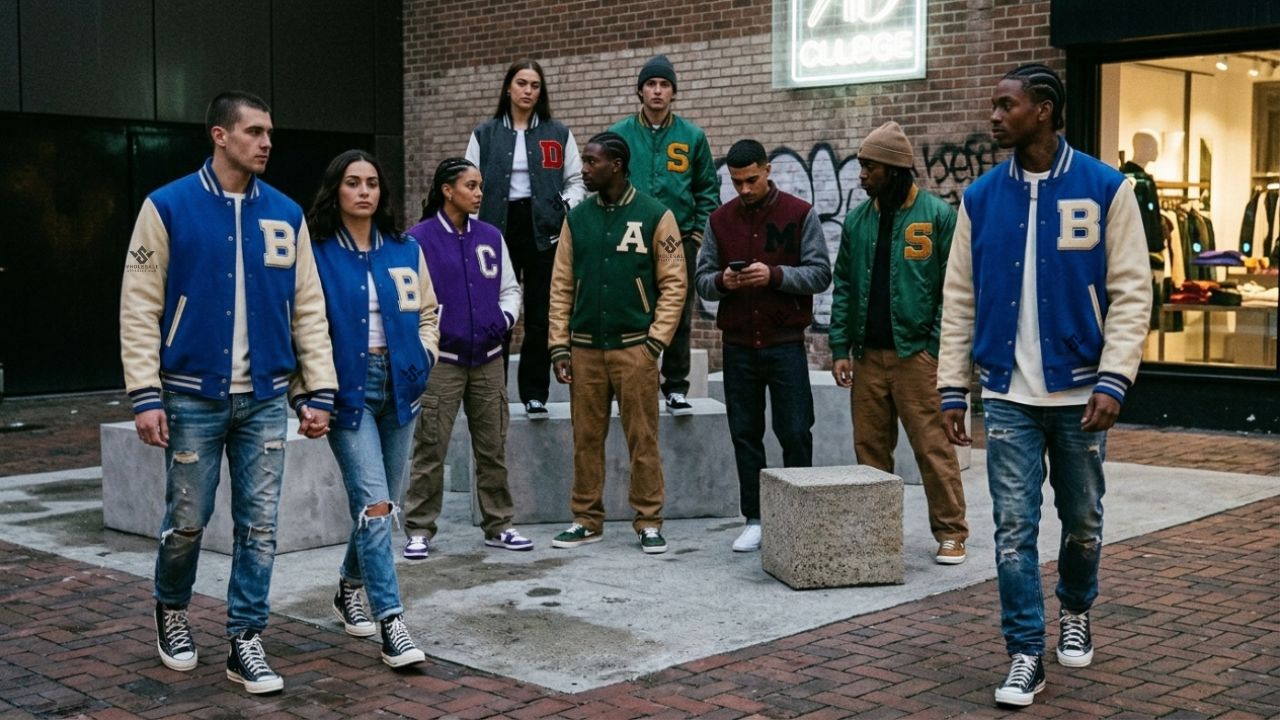 Wholesale Varsity Jackets With Letterman
