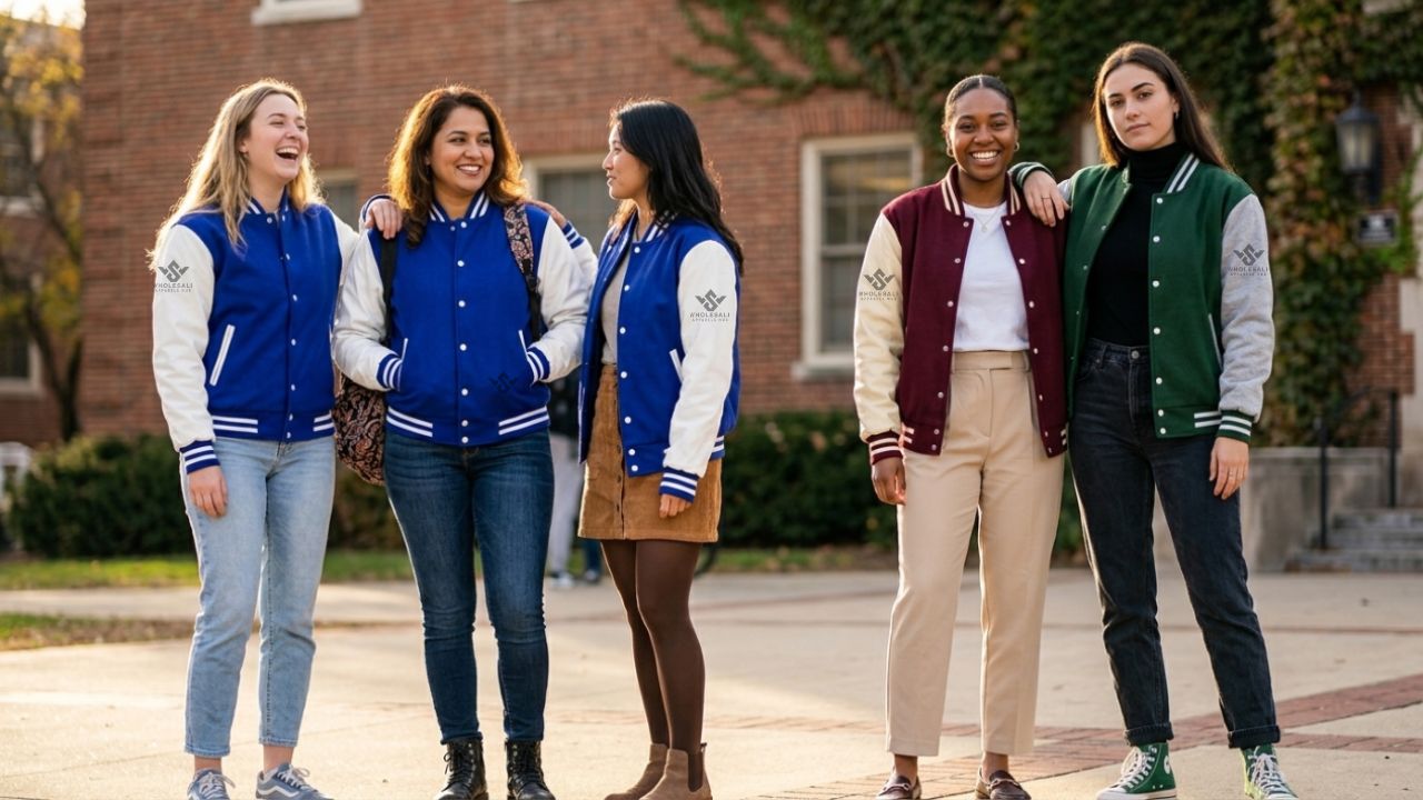 Unisex Varsity Jackets Wholesale Bulk