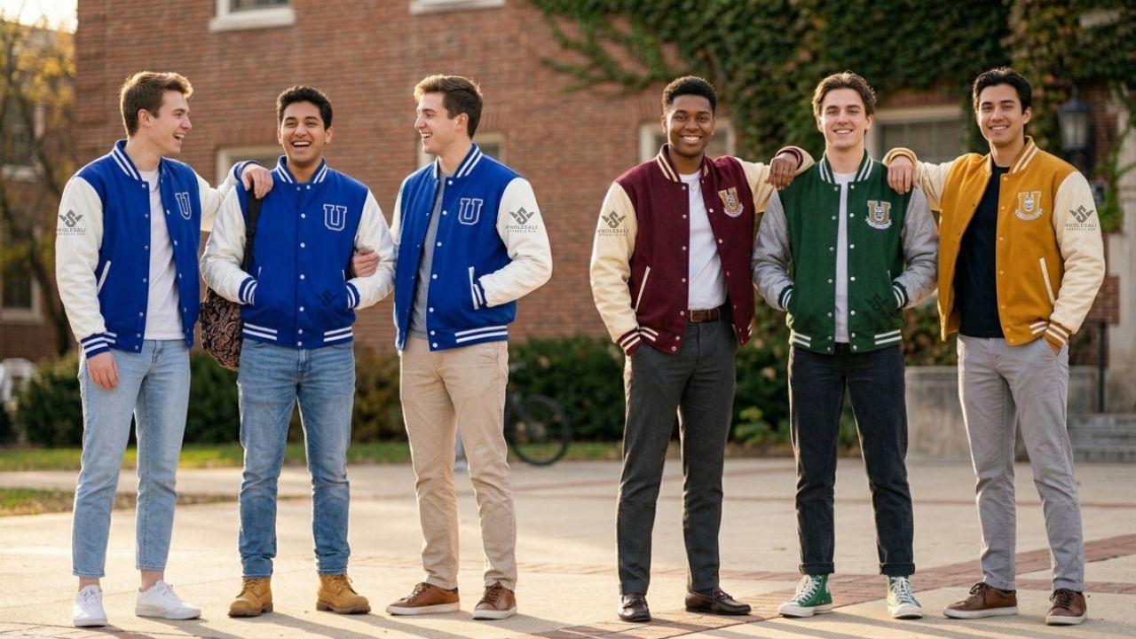 Unisex Varsity Jackets Wholesale Bulk